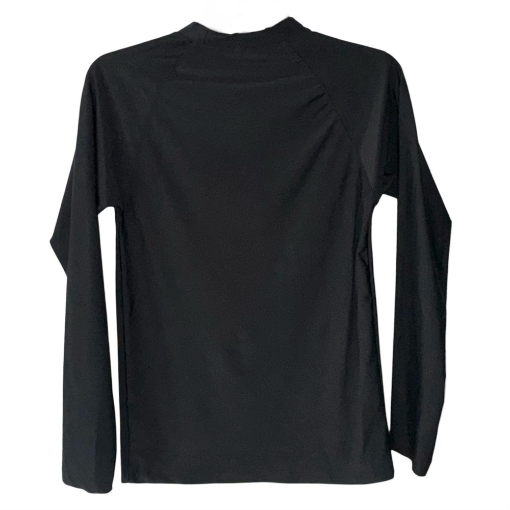 4/$40 Canterbury Rashguard Sun‎ Protection Long Sleeve Black Swimsuit Shirt - Picture 5 of 7